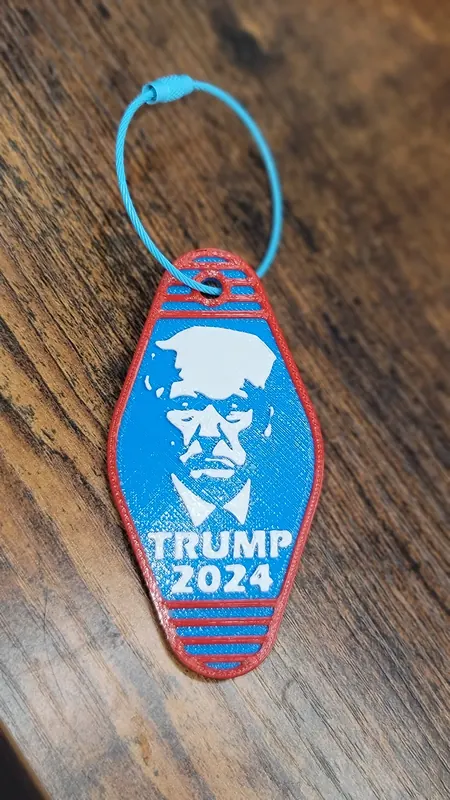Custom Keychain - Personalized 3D printed keychain